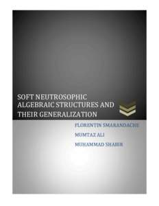 Soft Neutrosophic Algebraic Structures and Their Generalization