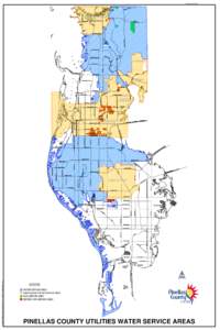 Pinellas County Utilities Water Service Areas