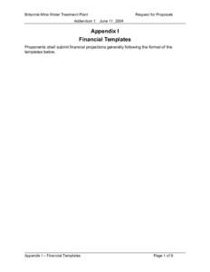 Microsoft Word - Appendix I Financial Templates June 11 ver 13.doc