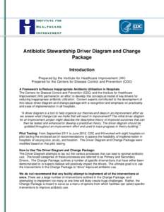 Antibiotic Stewardship Driver Diagram and Change Package