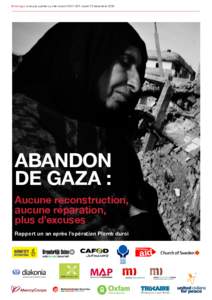 Embargo: à ne pas publier ou citer avant 01h01 CET, mardi 22 décembre[removed]Abandon de Gaza : Aucune reconstruction, aucune réparation,