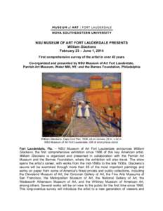 New York / William Glackens / Museum of Art Fort Lauderdale / Parrish Art Museum / John French Sloan / George Luks / Barnes Foundation / Maurice Prendergast / Armory Show / Modern painters / American art / Visual arts