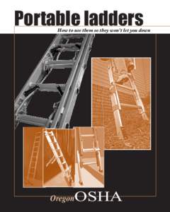 Portable ladders  How to use them so they won’t let you down Oregon