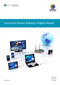 Connected Homes: Enabling a Digital Lifestyle  Alan Young Manoj Barara www.wipro.com