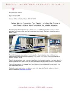 [removed]AeroTrain exhibit open at Dulles.doc