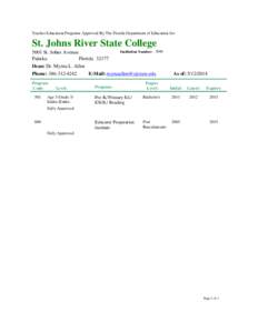 St. Johns River State College