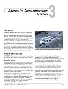 Chapter 3, Alternative Countermeasures for Oil Spills