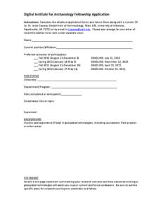 Microsoft Word - Digitial Institute Application.doc