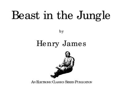 Beast in the Jungle by