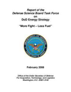 Under Secretary of Defense for Acquisition /  Technology and Logistics / Military science / Government / Military / Defense Science Board / United States Department of Defense / DSB
