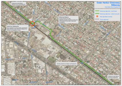 MY  Greenway route follows Belmore Tce to Woodville Rd  E