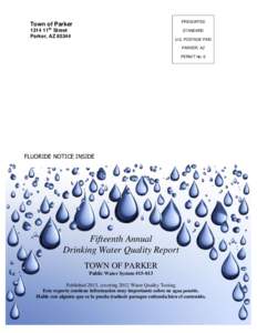 Environment / Water supply and sanitation in the United States / Drinking water / Maximum Contaminant Level / Hexavalent chromium / Bottled water / Water quality / Public water system / Water treatment / Water pollution / Water / Chemistry