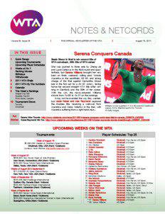 NOTES & NETCORDS Volume 35, Issue 28