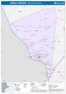 AWDAL REGION - Borama District p