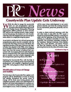 News  Countywide Plan Update Gets Underway W