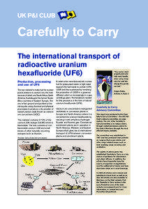 Carefully to Carry The international transport of radioactive uranium