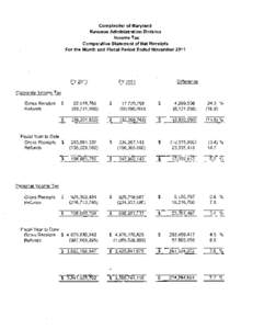 Comptroller of Maryland   Revenue Administration Division Income Tax
