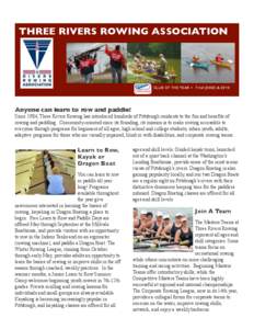 USRowing / College rowing / Dragon boat / Head of the Ohio / Watercraft paddling / Montreal Rowing Club / Coastal and offshore rowing / Sports / Boating / Rowing