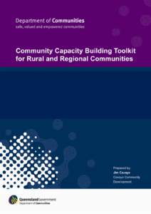 Community Capacity Building – Demystified