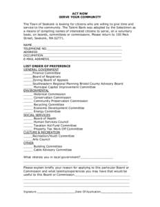 Microsoft Word - Talent Bank Forms1