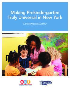 Anne Mitchell / Preschool education / Achievement gap in the United States / Kindergarten / District of Columbia Public Schools / Montgomery County Public Schools / Education / Early childhood education / Educational stages