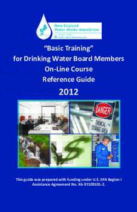 “Basic Training” for Drinking Water Board Members On-Line Course Reference Guide  2012