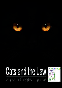 Cats and the Law  a plain English guide Authors