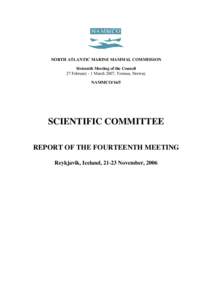 FOURTEENTH MEETING OF THE NAMMCO SCIENTIFIC COMMITTEE