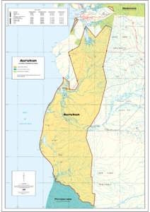 Aurukun alcohol restrictions boundary map