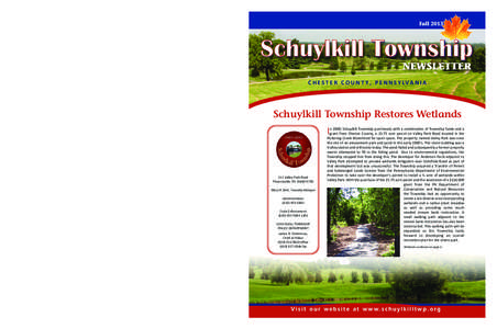 SCHUYLKILL 2013 Fall_1[removed]:23 AM Page 1  Schuylkill Township