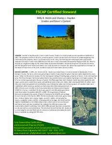 Stewardship / Earth / United States Department of Agriculture / Conservation Reserve Enhancement Program / CREP