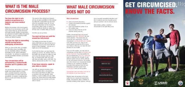 WHAT IS THE MALE CIRCUMCISION PROCESS? WHAT MALE CIRCUMCISION DOES NOT DO