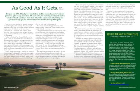Golf Digest / Harbour Town Golf Links / Golf in Scotland / Golf / Sports / Leisure
