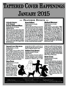 Tattered Cover Happenings January 2015 — F e at u r e d E v e n t s — Michael Shermer  Colorado Matters