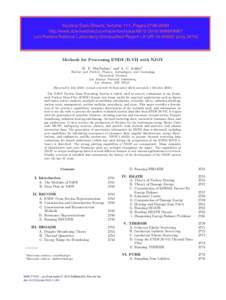 Nuclear Data Sheets, Volume 111, Pageshttp://www.sciencedirect.com/science/issueLos Alamos National Laboratory Unclassified Report LA-URJulyNuclear Data Sheets)