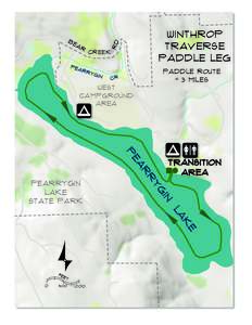 CREEK  Winthrop traverse paddle leg paddle route