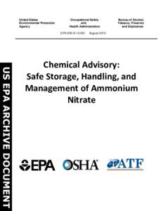 AN Advisory FINAL[removed] | US EPA ARCHIVE DOCUMENT