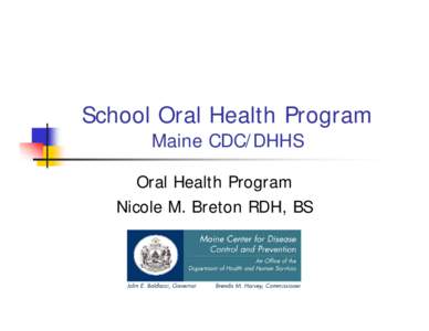 School Oral Health Programs