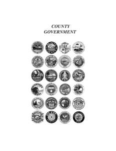 COUNTY GOVERNMENT The county seals project was a project of the Idaho Centennial Commission. Each county was invited to submit its own design for a seal, and they were placed on