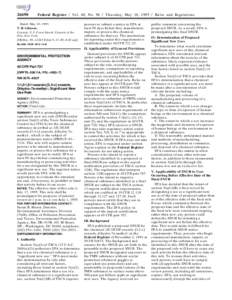 [removed]Federal Register / Vol. 60, No[removed]Thursday, May 18, [removed]Rules and Regulations Dated: May 10, 1995. T. H. Gilmour,