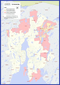 Muskrat Lakes  Big Island Lake SOUTH UNIACKE Melvin Lake