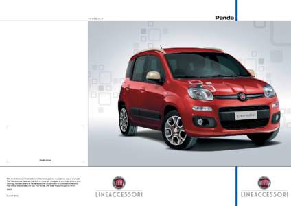 www.fiat.co.uk  Dealer stamp The illustrations and descriptions in this catalogue are supplied by way of example. The Manufacturer reserves the right to make any changes, at any time, without prior