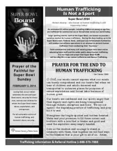 Microsoft Word - Human Trafficking is Not a Sport Parish Bulletin (BW)