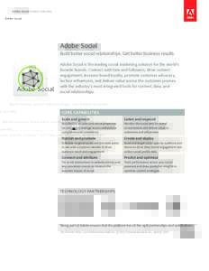 Adobe Social Product Overview
