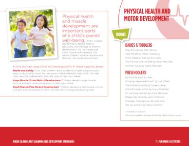 Physical health and muscle development are important parts of a child’s overall well-being. When children