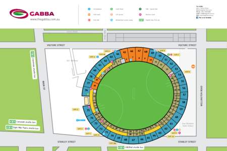 25325 GABBA Stadium map 5