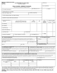 This form is available electronically.  FSA[removed]SERIAL NO.