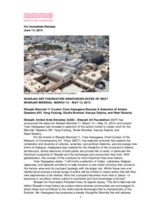 Sharjah / Geography of Asia / Arts / SANAA / Kazuyo Sejima / Al Sharjah SC / MoMA PS1 / Ryue Nishizawa / Hassan Sharif / Persian Gulf / United Arab Emirates / Sharjah Biennial