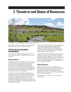 CHAPTER 3: Threats to and Status of Resources (Rocky Mountain Front Conservation Area Expansion: Land Protection Plan)