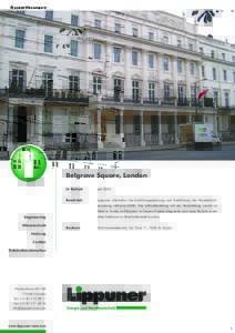 Gesamtlösungen  Belgrave Square, London Engineering Klimatechnik